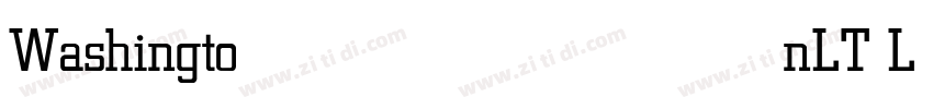 WashingtonLT Light字体转换